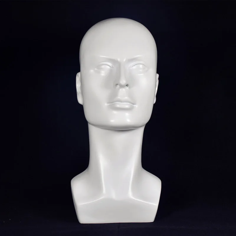 Free Shipping!! New Arrival High Quality Gloss White Mannequin Head