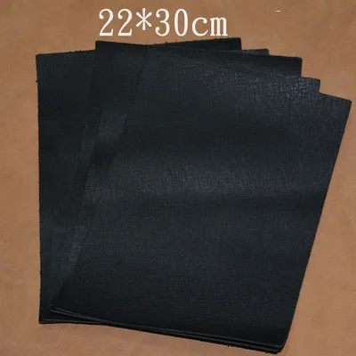 

1pcs Handmade DIY leather scrap fabric color cross pattern by 22*30CM Remark needing color in order