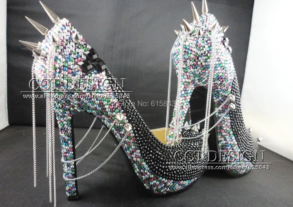 prom shoes with spikes