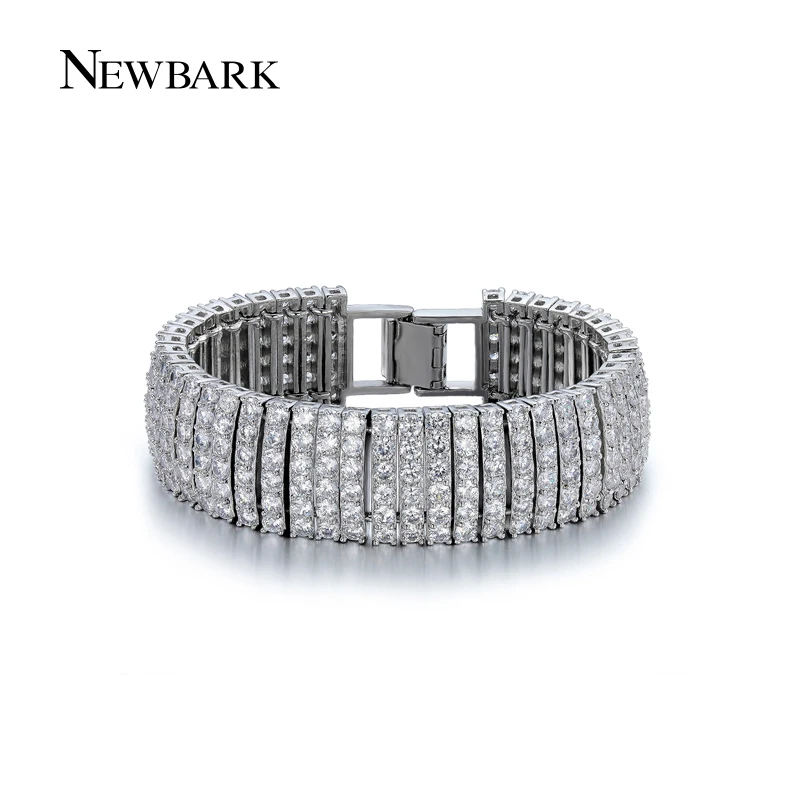 font b NEWBARK b font Charms Statement font b Bracelets b font Bangles Wide High