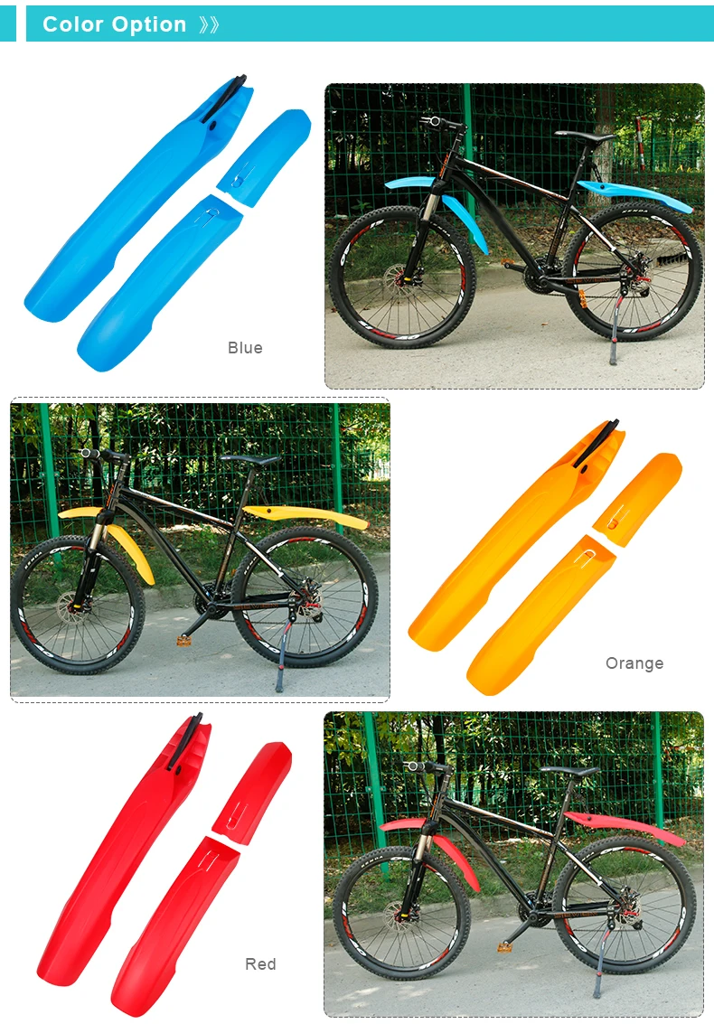 Deemount 24 26 27,5 дюймов велосипедный брызговик с светодиодный задний фонарь MTB горный велосипед грязевые крылья переднее/заднее колесо крыло