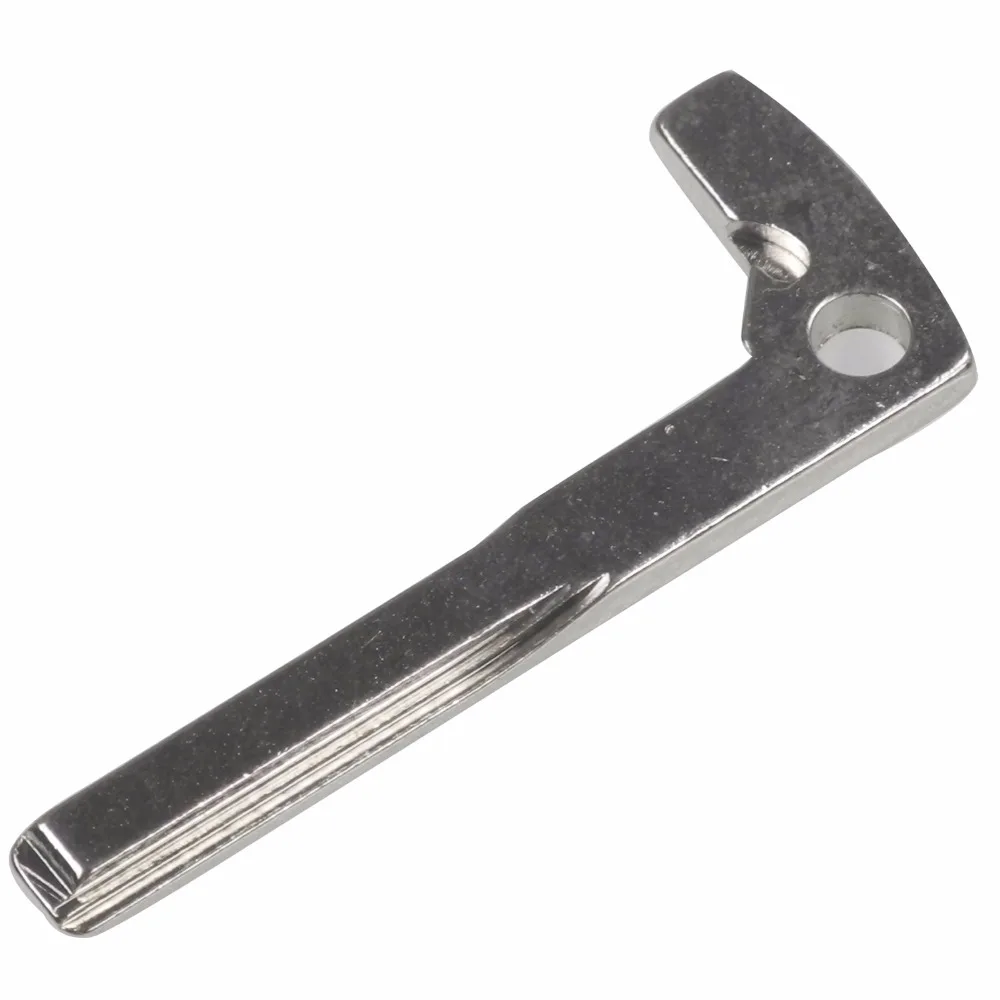 Best jingyuqin 1ps Remote New Arrival Smart Chrome Blank Key Replacement Uncut Blade lade Insert For Mercedes Benz uncut key blade 6