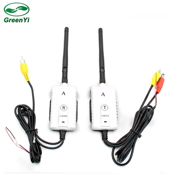 

2.4G Wireless Video Adapter Car Rearview Parking Camera Monitor Video Transmitter and Receiver Kit For 12V 24V Truck Bus Vehicle
