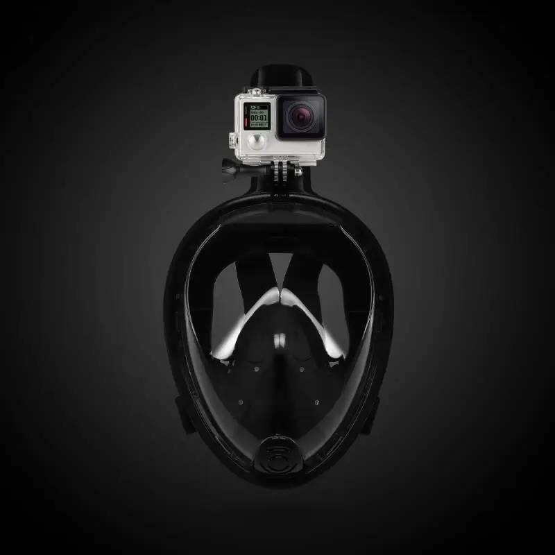 Подводная маска для подводного плавания с полным лицом дышащая арочная поверхность маска для подводного плавания противотуманная маска для подводного плавания