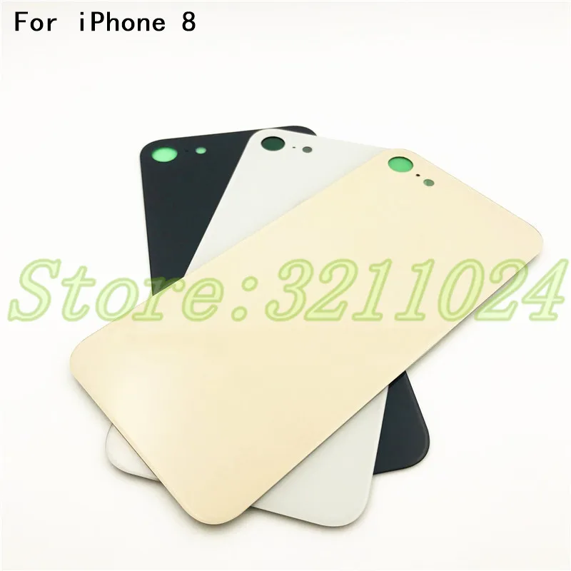 4 7 дюймовый задний корпус для Iphone 8 Задняя стеклянная крышка батарейного отсека +