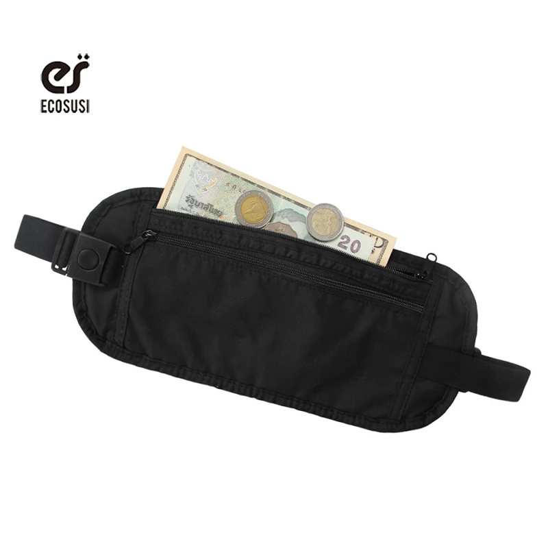 ecosusi Men's Travel Accessories Bag Money Security Purse Pack Purse