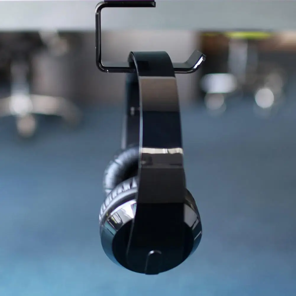 

Headphone Stand Durable Headset Holder Headphone Hanger Earhook Wall Desk Display Bracket Hanger Accessories