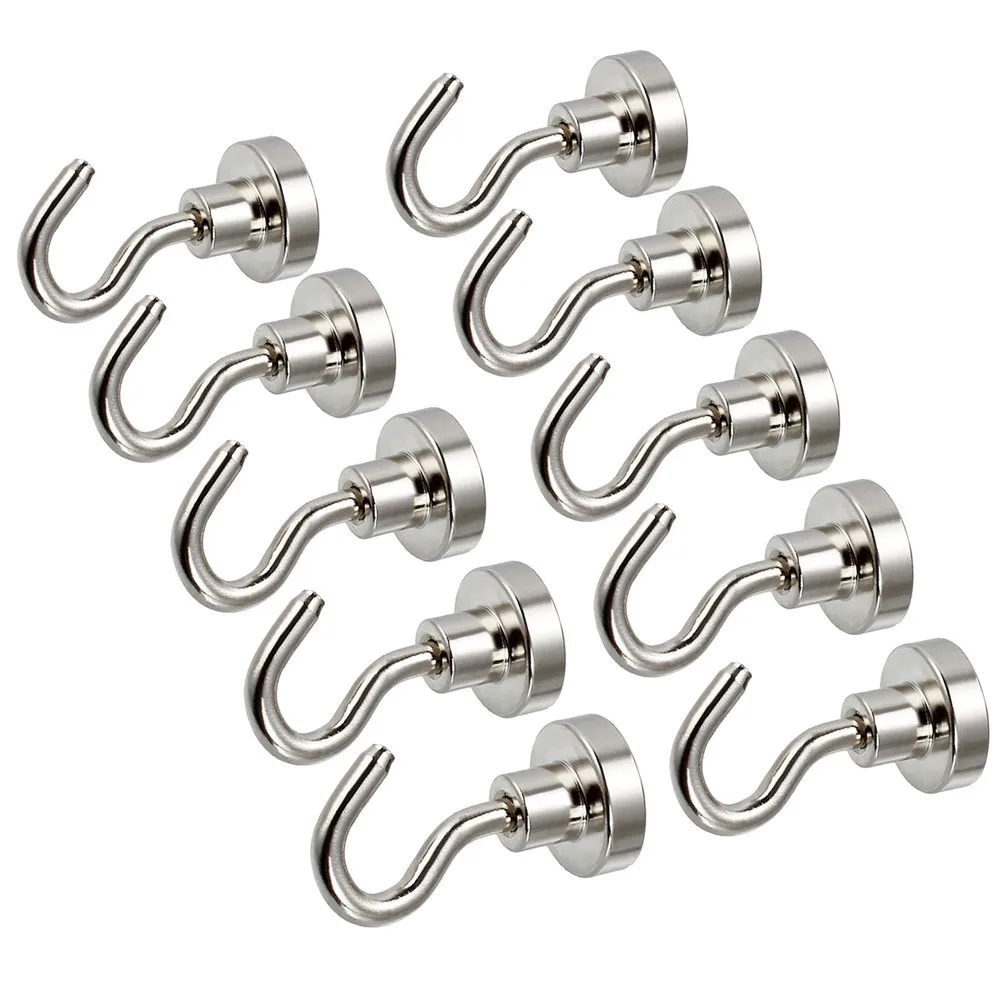 20 Pcs Hooks Power Hook Holder Neodymium Rare Earth 5