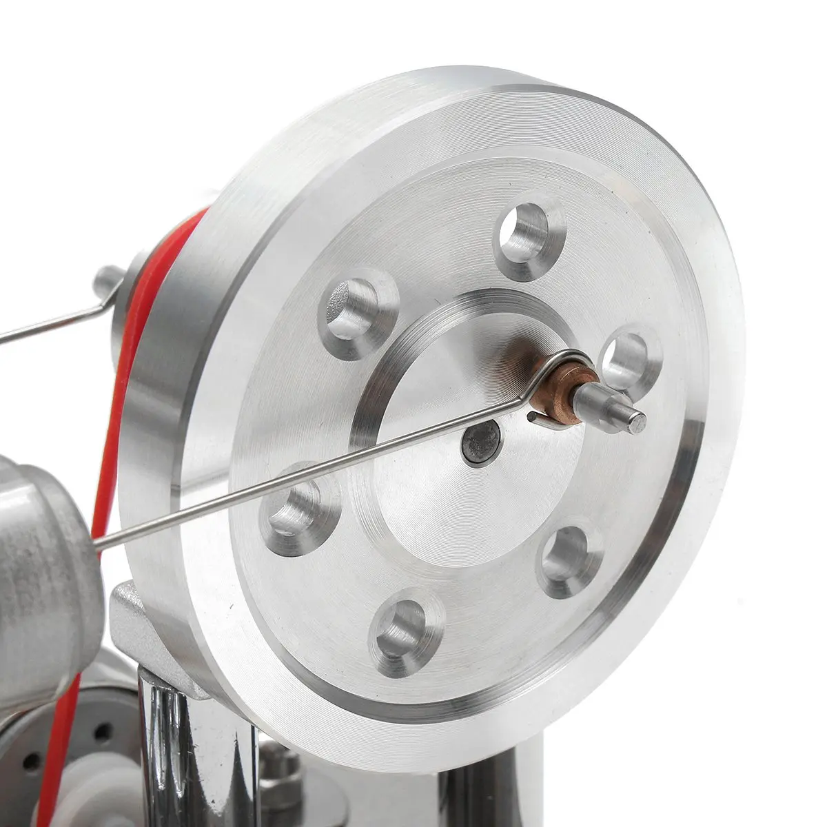 Hot Air Stirling Engine Model Electricity Power Generator Motor Kit Toy Gift