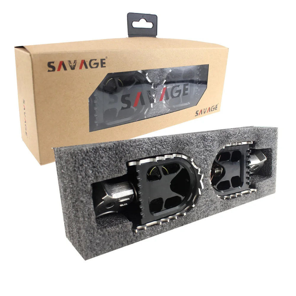 

For BMW R1200GS LC 14-16 R1200GS Adventure 14-16 Motorcycle Wide Enduro Foot Pegs Rests Tilt Angle Adjustable Footpegs