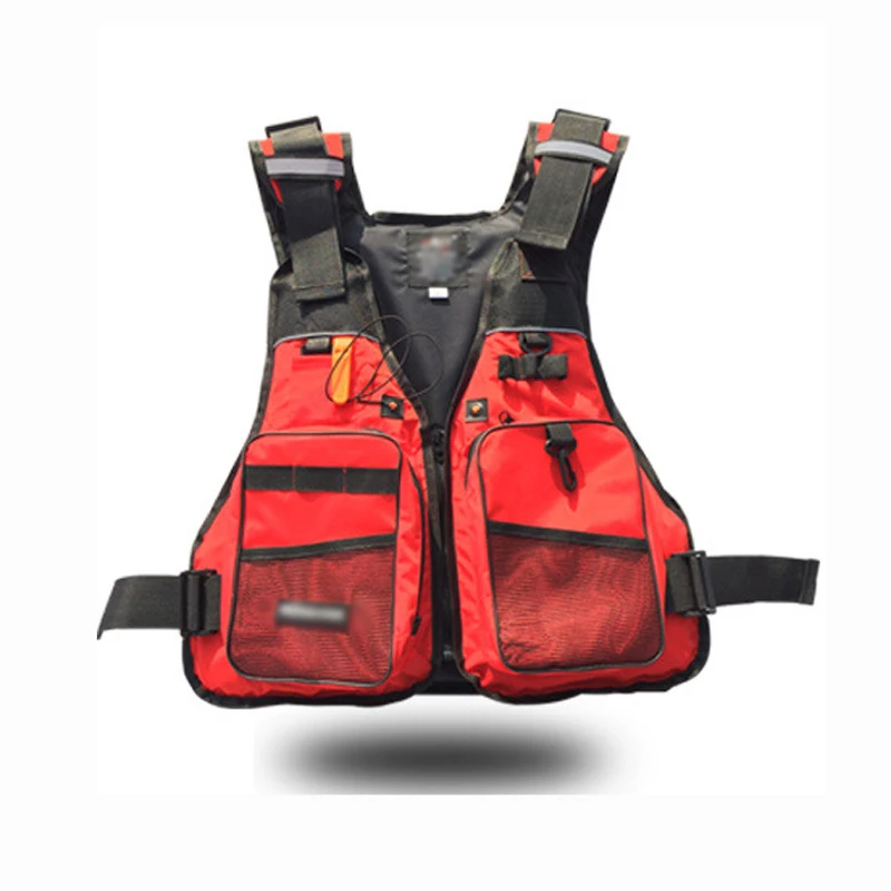 

Fishing drifting snorkeling adult multi-pocket vest Camouflage vest code life sea fishing jacket