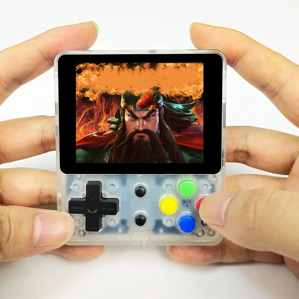 

Handheld Game Console Linux 64-bit OS 2.6inch Screen Retro Console Game Player 16GB Memory AV Output Game Console Gift for Kids