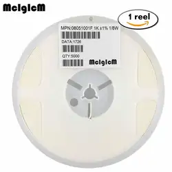 Mcigicm 5000 шт. 1% 0805 smd-микросхему резистор резисторы 0R-10M 1/8 Вт 22R 47R 100R 150R 470R