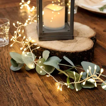 

Scolopendra Shape Copper Wire String Lights 3m LED Decoration For Christmas Street Garlands New Year Wedding guirlande led noel