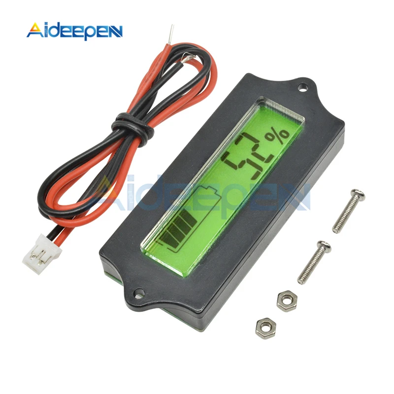 

GD-Y30 24V LCD Indicator Lead-acid Lithium Voltmeter Meter Power Battery Capacity Tester Indicator Monitor Analyzer Checker