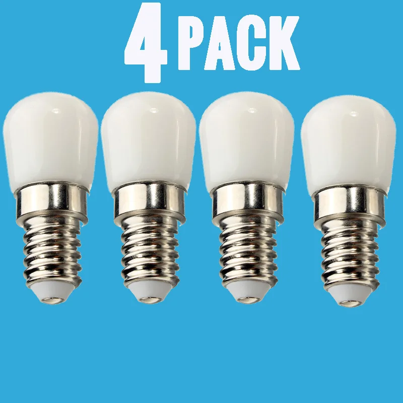 E14 2W Refrigerator Led Light mini bulb T22 220V Fridge Bright Lamp for