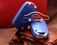 Blank FOB Car Key Case For Fiat Siena Palio Modified Flip Remote Key Shell Side 1 Button