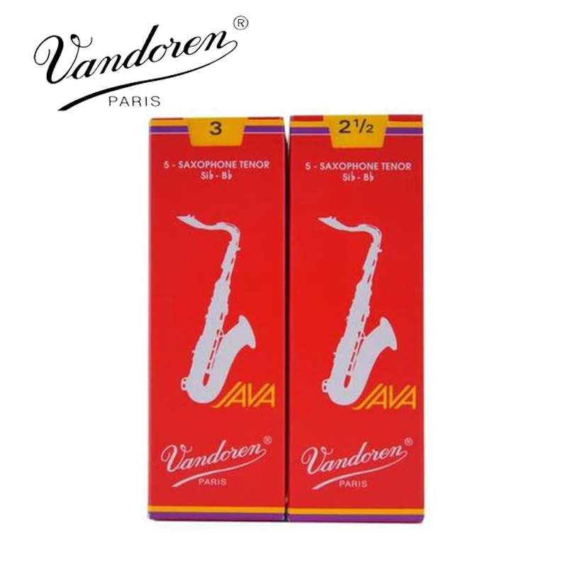 Оригинальный Французский Vandoren JAVA тенор Sax Red Reeds Bb саксофон тростники 2 5 #3 0 #