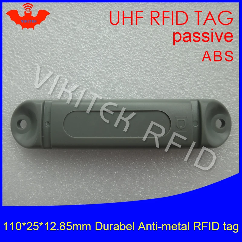 UHF RFID антиметаллическая бирка 915 МГц 868 МГц M4QT EPCC1G2 6C 110*25*12,85 мм прочные ABS Чулочные полки смарт-карты пассивные RFID метки
