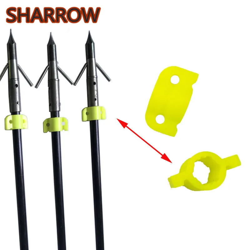 

100pc Archery Bow Fishing Slider Diameter 8mm Bowfishing Safety Slider For Arrows Outdoor Shooting Fishing Accessories