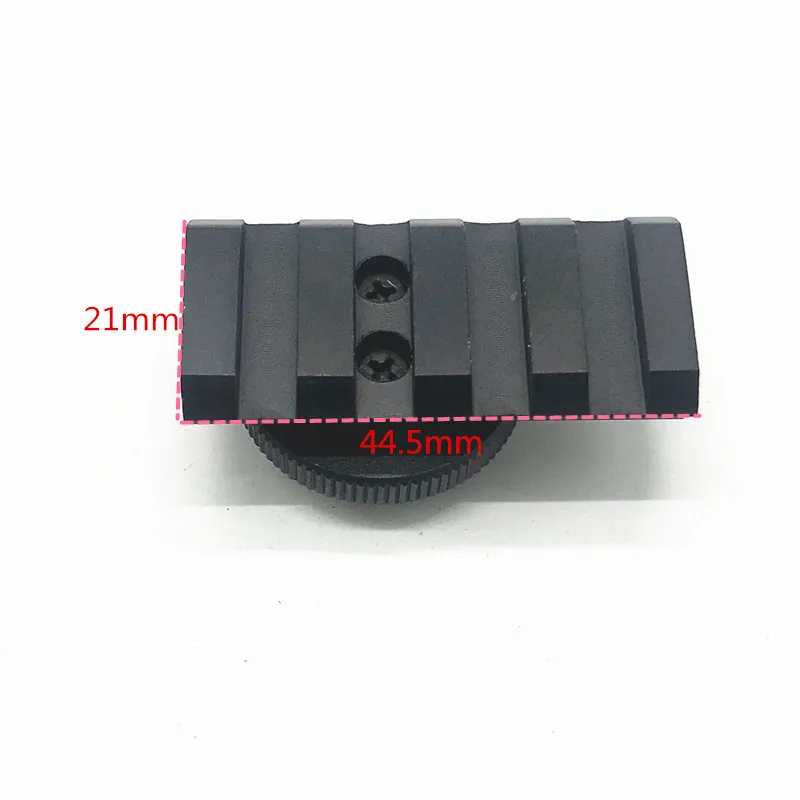 الألومنيوم DSLR فلاش كاميرا الحذاء الساخن 20mm Picatinny السكك الحديدية محول تركيب ل ريد دوت عرض الباحث و البصريات نطاق البصر