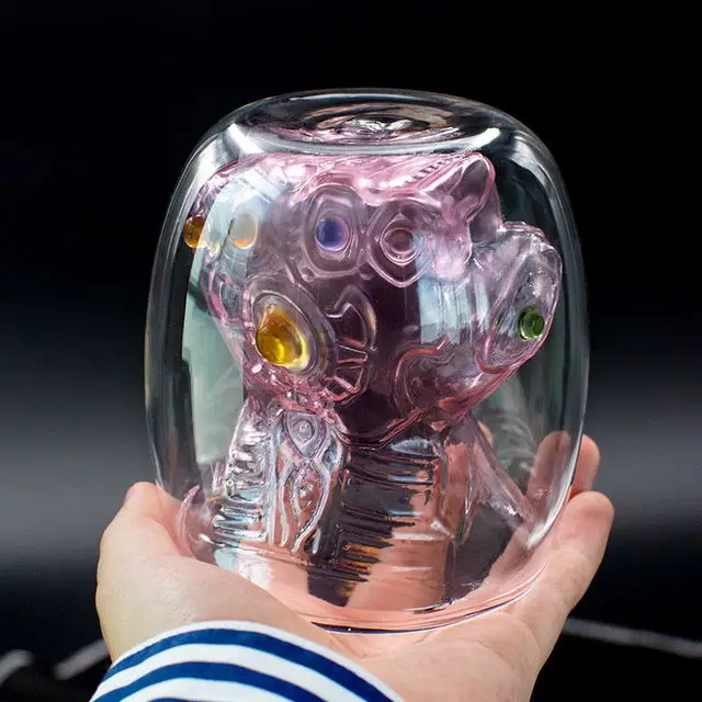 Гаунтлет танос Косплей Опора стеклянная чашка пивной коктейль с соком супергерой Вечерние