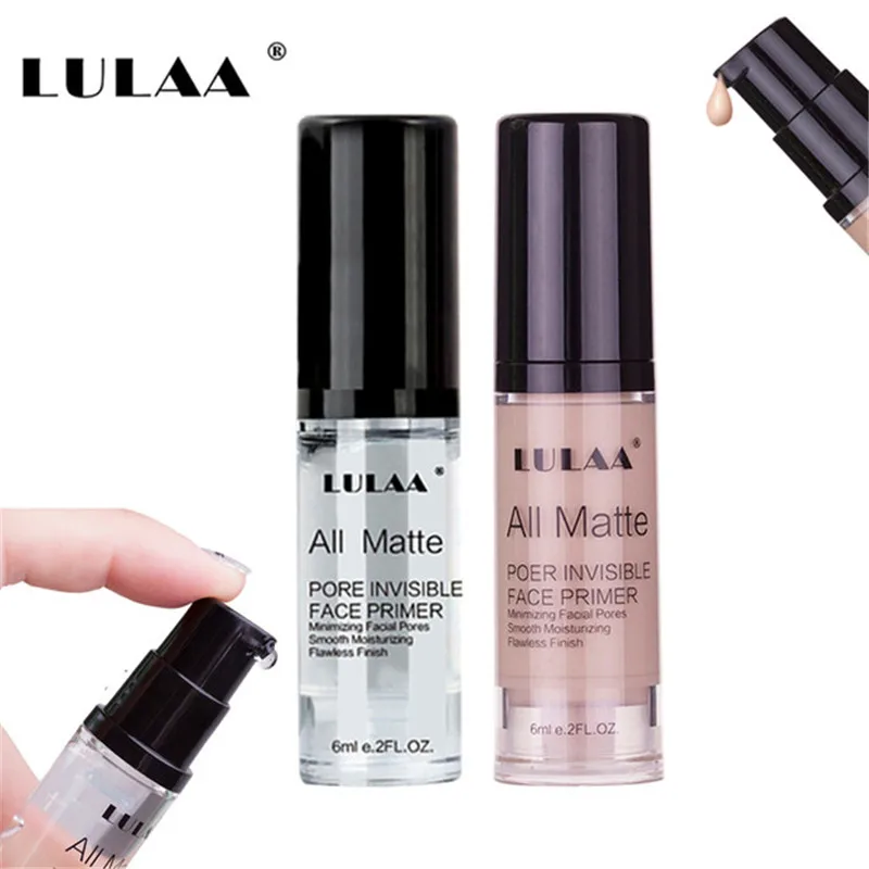 LULAA, праймер и основа, набор, основа для макияжа, жидкий хайлайтер, увлажняющий, Осветляющий консилер, водостойкий, натуральный, косметический, 2 шт