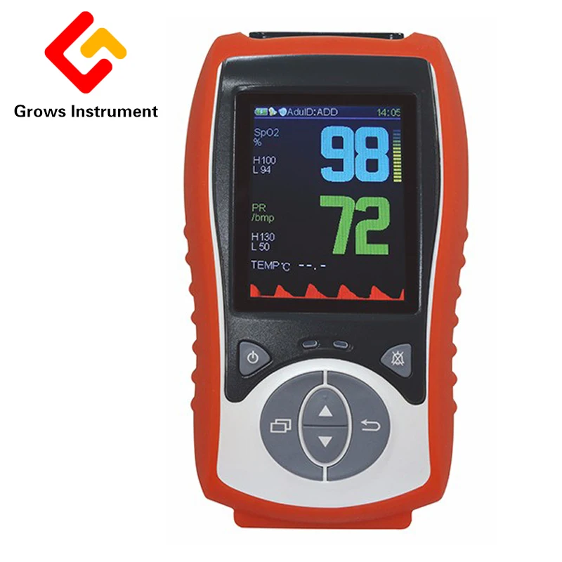 Ручной ветеринарный Пульсоксиметр SpO2 датчик температуры SPO2 Оксиметр кислорода в