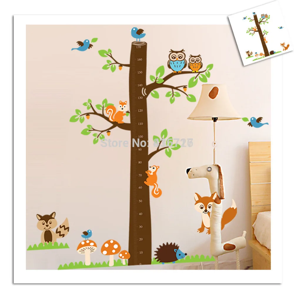 Autocollants Muraux De Renard Et Hibou Mignons Mesure De Hauteur Pour Enfants Affiches Murales De Chambre De Bebe Tableau De Croissance Dessin Anime Decoration De La Maison Aliexpress Autocollants Muraux De Renard Et Hibou Mignons Mesure De Hauteur Pour Enfants Affiches Murales De Chambre De Bebe Tableau De Croissance Dessin Anime Decoration De La Maison Aliexpress