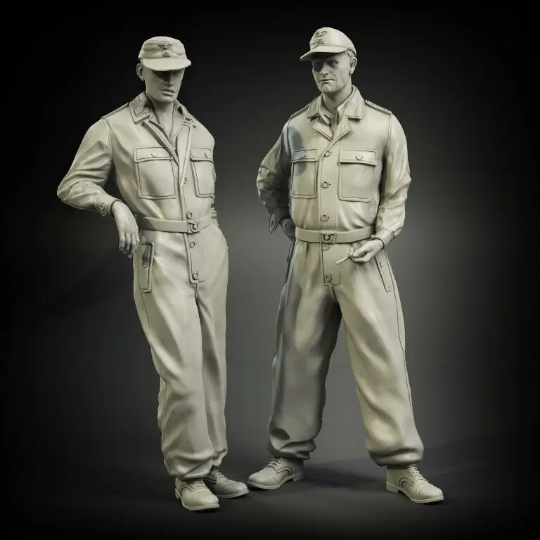1/35 модельная фигурка из смолы комплект нераскрашенный/850|Наборы для сборки