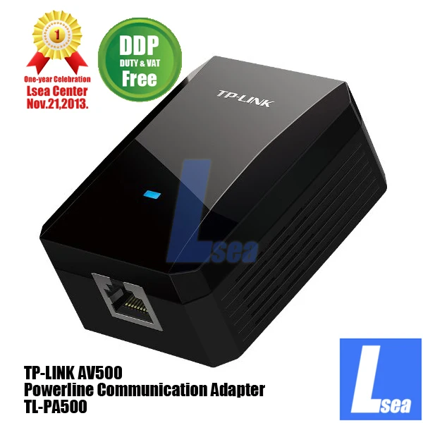 TP LINK AV500 Mini Powerline Communication Adapter (1 PC/BOX) IPTV Plug & Play Lsea Center Cost