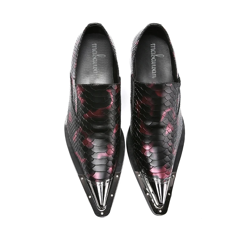 Mariage Multi Hommes Mélangées 2018 Sur Homme Glisser Appartements Nouveaux Mabaiwan Luxe Mode Croco Mocassins Partie Couleurs Chaussures Habillées m0vON8nw