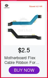 Задняя камера Flex кабель для Xiaomi mi A2 mi A2/mi 6X mi 6X M6X спереди Камера Moudel телефон ремонт Запчасти для авто