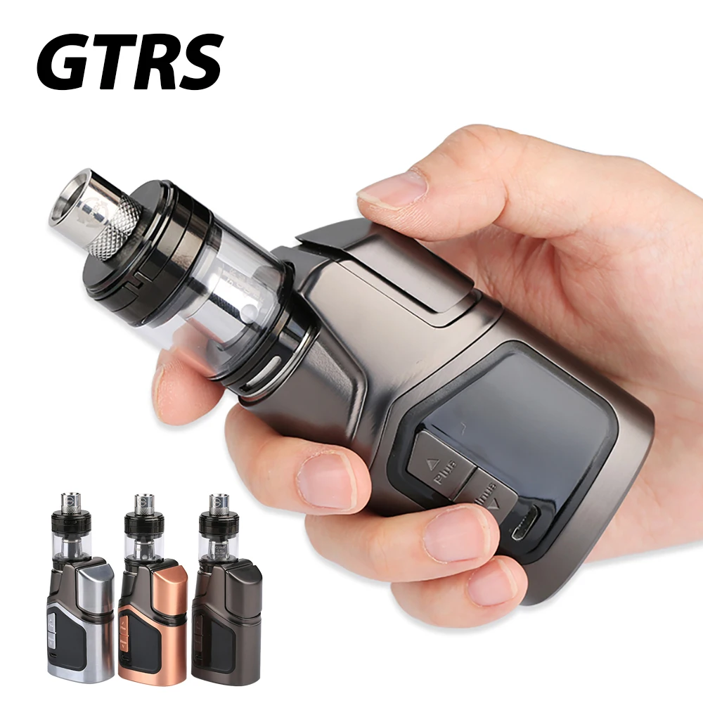 

Original 150W GTRS GT150 TC Kit with 4ML Tank Atomizer Capacity & GT150 BOX MOD Built -in 4000mAh Battery 150W Huge Power E-cig