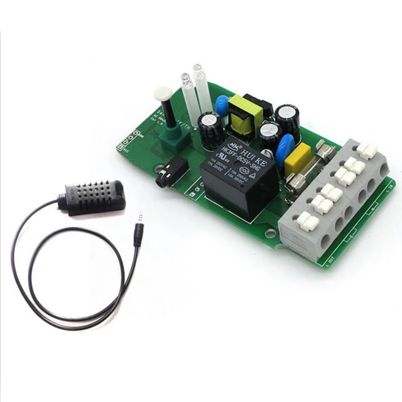 Хит Sonoff TH 16A беспроводной переключатель WiFi умный переключатель для автоматизации умного дома с датчиком температуры и влажности