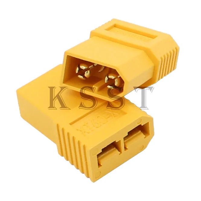 Адаптер переходник со штекера XT60 на штекер TRX 5 шт.|connector xt60|connector maleconnector plug |