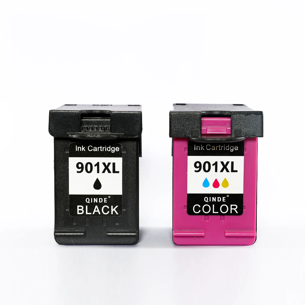 Qinde 901 Refilled Ink Cartridge Replacement for HP 901XL Officejet 4500 J4540 J4500J 4550 J4580 J4640 J4680c | Компьютеры и офис