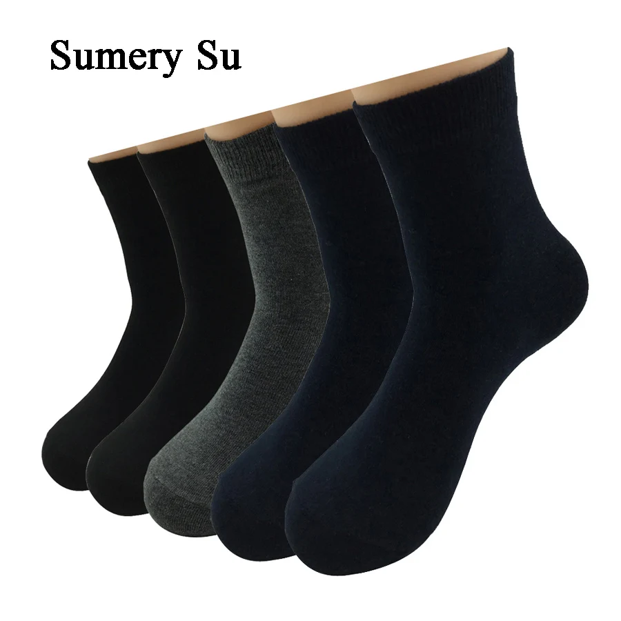 Носки мужские хлопковые дышащие повседневные 5 пар/лот|brand socks men|business menfashion men |