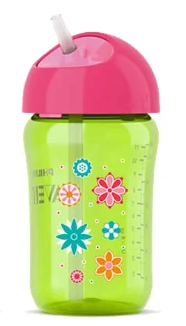 AVENT соломенная чашка Питьевая чашка 9-12 oz/260 ml-340 ml 12m+/18 m - Цвет: 18m