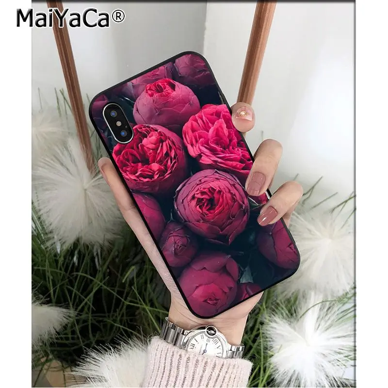 Elegant Pink Purple Peony On the Vase