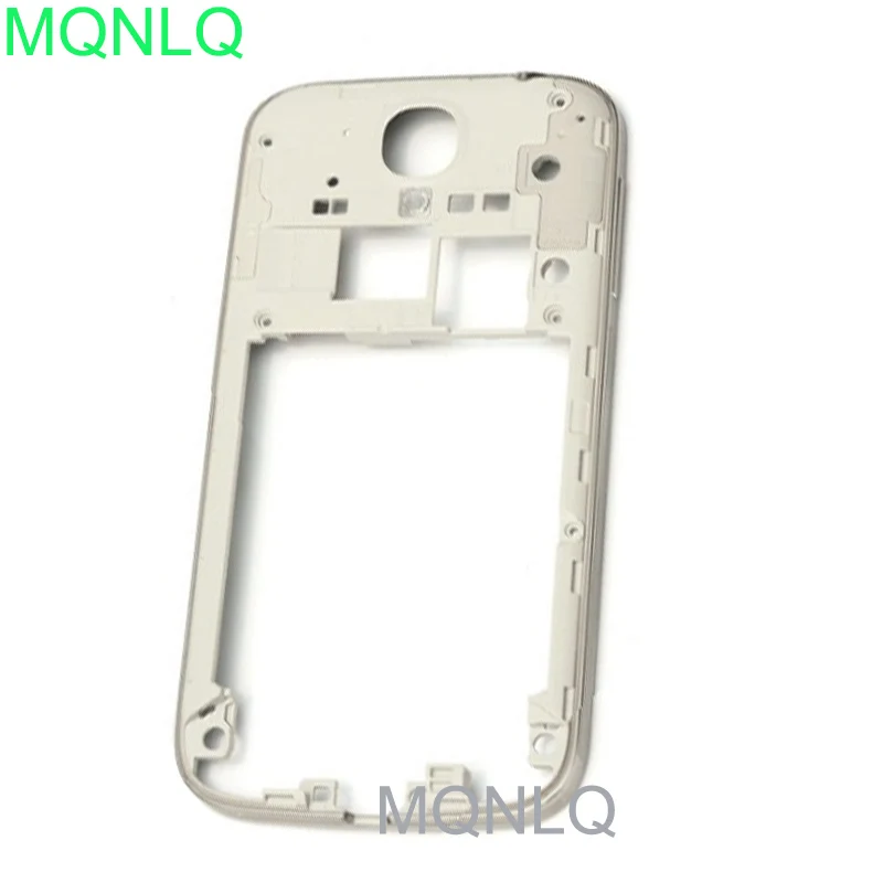 

10pcs Housing Case For Samsung Galaxy S4 i9500 i9505 Silver Middle frame bezel Chassis