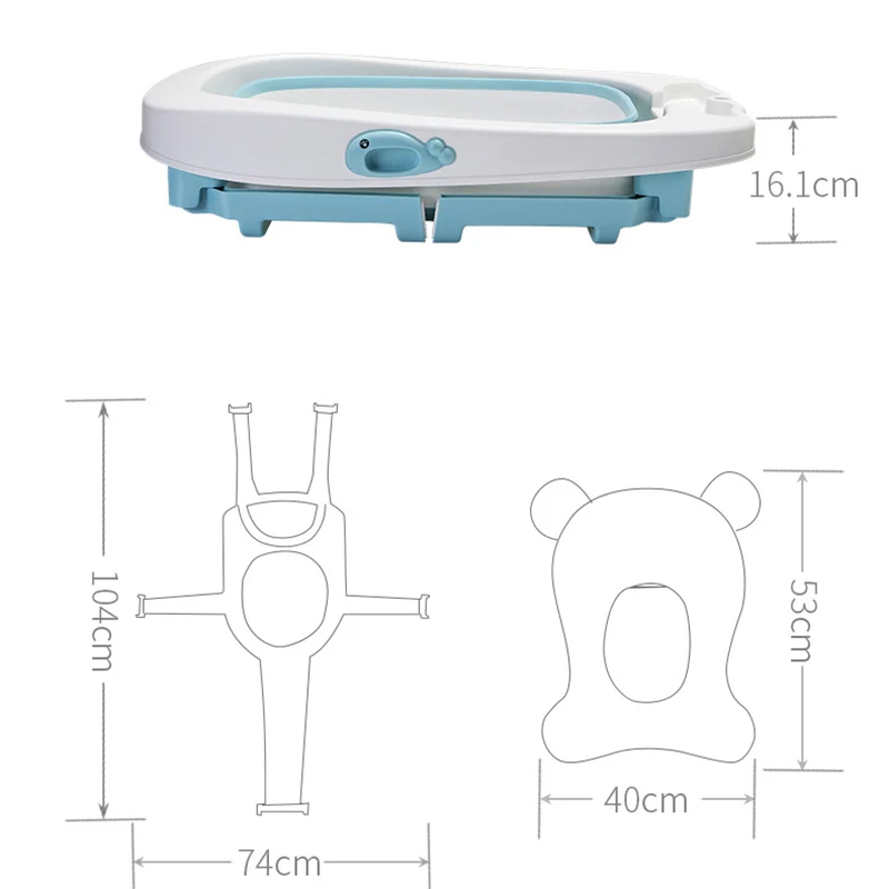 Горячая Распродажа, складная детская душевая ванна, аксессуары для ванной комнаты, безопасная детская складная подставка, нескользящая душевая Ванна