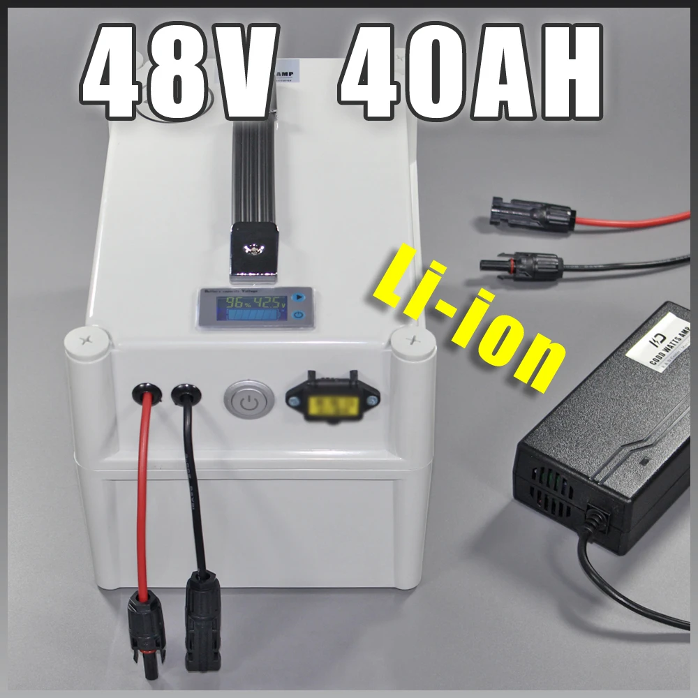 48v 40ah Samsung литий-ионный аккумулятор 48V 3000W Электрический для электровелосипеда