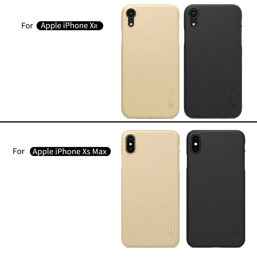 Чехол Nillkin для iPhone XR XS Max матовый защитный чехол из поликарбоната