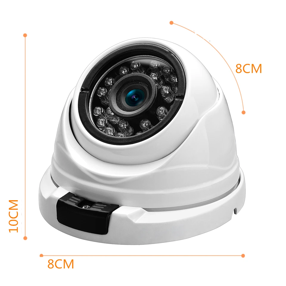 SUCAM High Resolution 5MP AHD Surveillance Camera 25602048 3.6mm Infrared Sony 326 Home Security Camera with 24PCS IR Leds 5