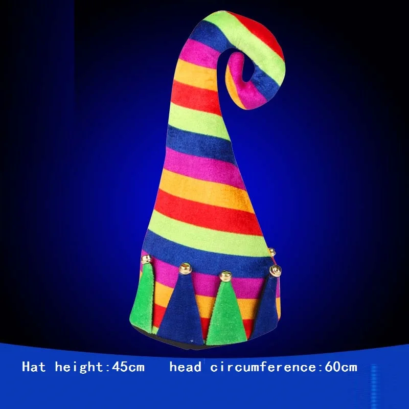 Для мужчин и женщин забавная шляпа клоуна сценический костюм для взрослых Хэллоуин карнавальные праздничные колпаки топ шляпа подарок на день рождения - Цвет: 9