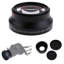 Lightdow 67 мм 0.43x широкоугольный объектив + макро-объектив для canon rebel t5i t4i t3i 18-135 мм для nikon 18-105 мм объектив комплект