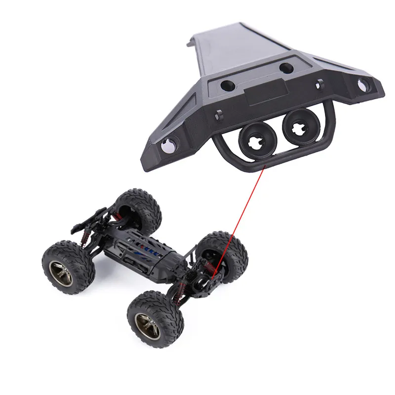 15 SJ04 font b RC b font Monster Truck Spare Parts Front Bumper Block Car Parts