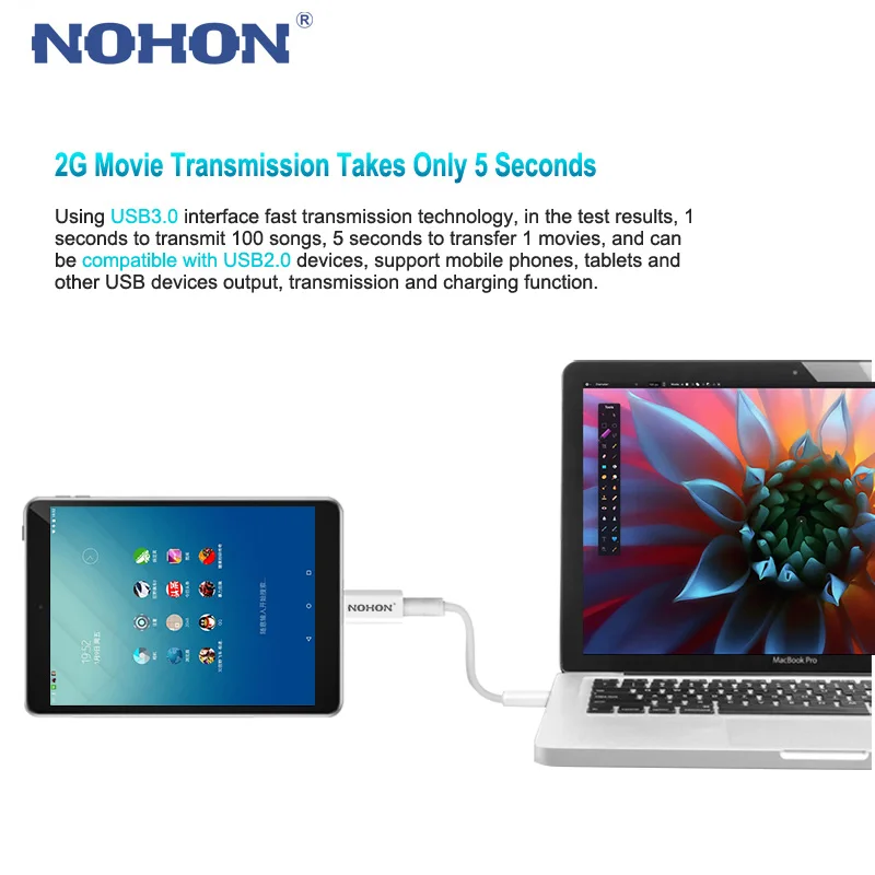 Оригинальный кабель NOHON USB 3 0 Type C 3A для Samsung Xiaomi Nokia LG MacBook Huawei Android Быстрая зарядка