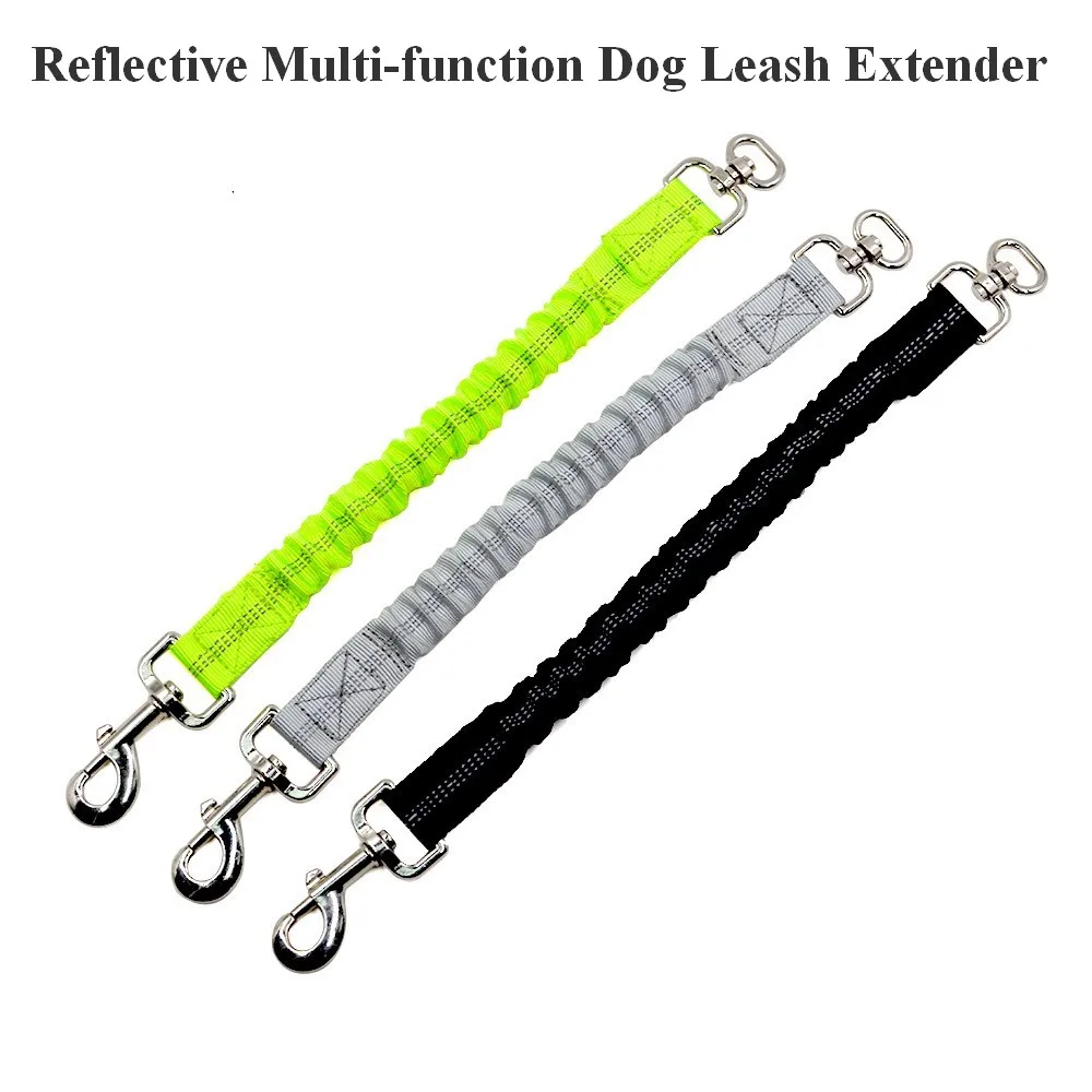 

Extend Reflective Bungee Pet Leash Training Dog Leash Elastic Dog Pet Lead Multi-function For More Dog Leads
